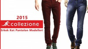 Collezione Erkek Kot Pantolon 2015 Sezonu