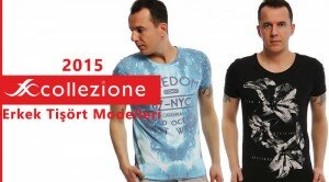 Collezione Erkek Tişört Modelleri 2015 Sezonu