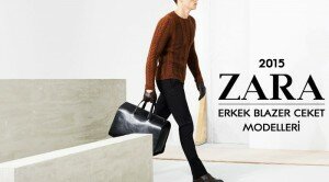 Zara Erkek Blazer Ceket 2015 Modelleri