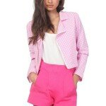 trend pembe ceket modelleri resim