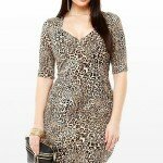zebra desenli mini elbise resim